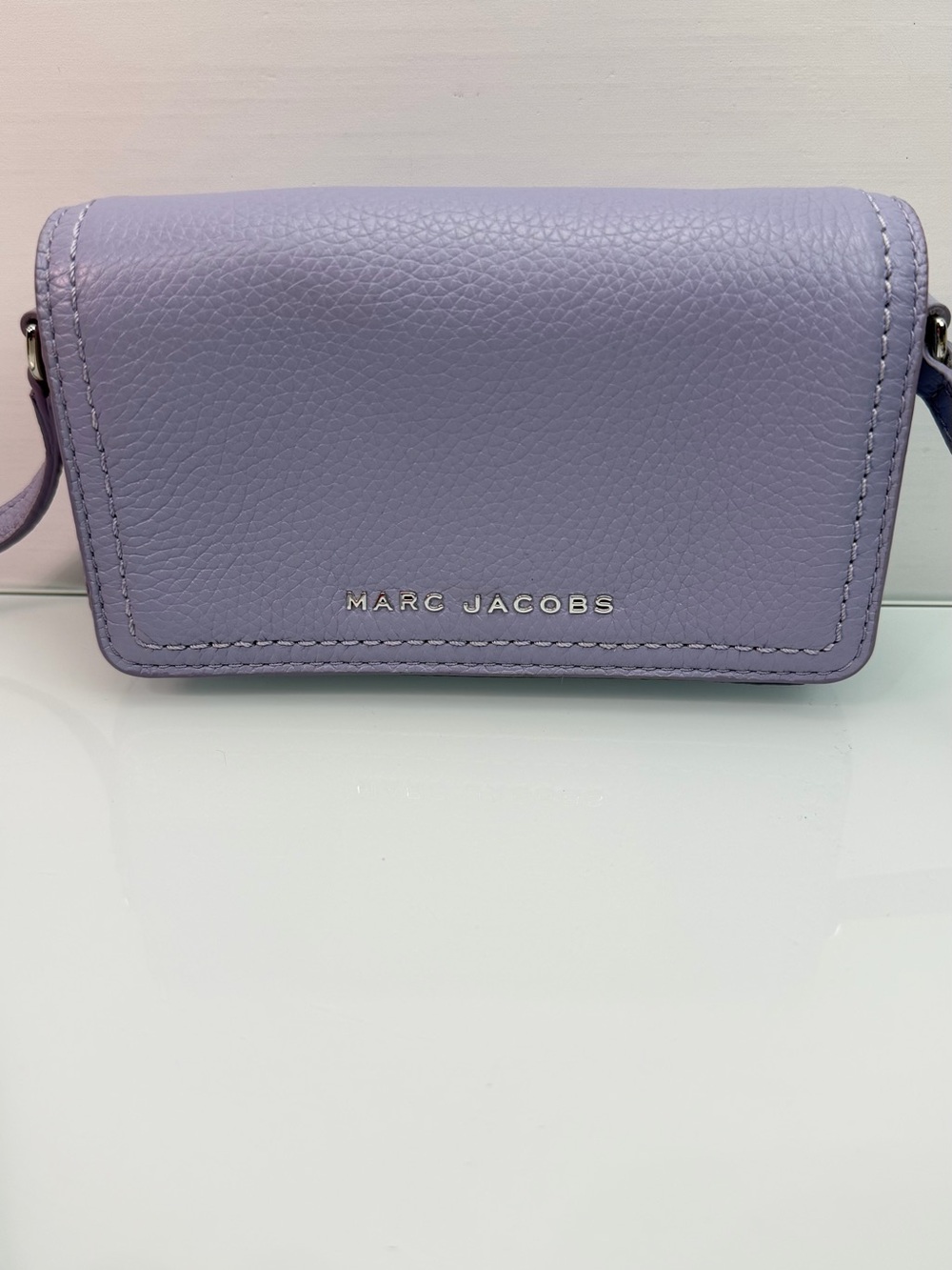 Marc Jacobs Groove Mini Leather Crossbody Bag Lavender